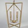 3_Capital Holden 16 3/4" Wide Aged Brass 4-Light Foyer Pendant more views
