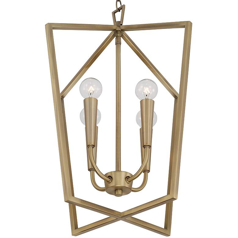 Image 4 Capital Holden 16 3/4" Wide Aged Brass 4-Light Foyer Pendant more views