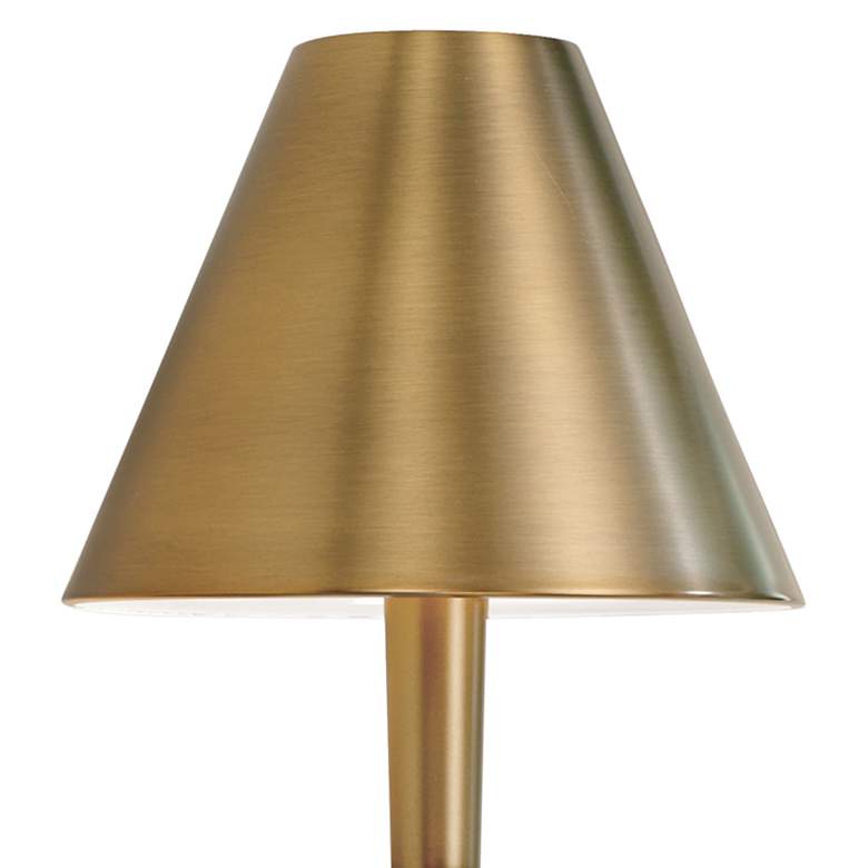 Image 3 Capital Holden 18 3/4" High Aged Brass Metal Wall Sconce more views