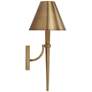 Capital Holden 18 3/4" High Aged Brass Metal Wall Sconce