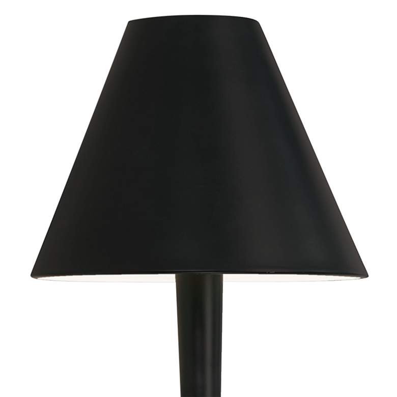 Image 3 Capital Holden 18 3/4" High Matte Black Metal Wall Sconce more views