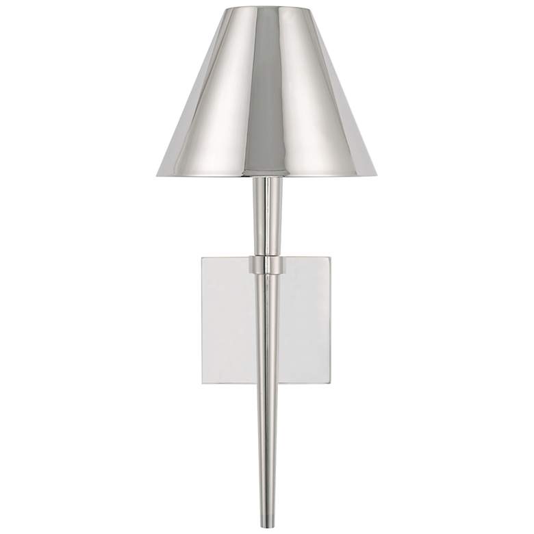 Image 2 Capital Holden 18 3/4 inchH Polished Nickel Metal Wall Sconce