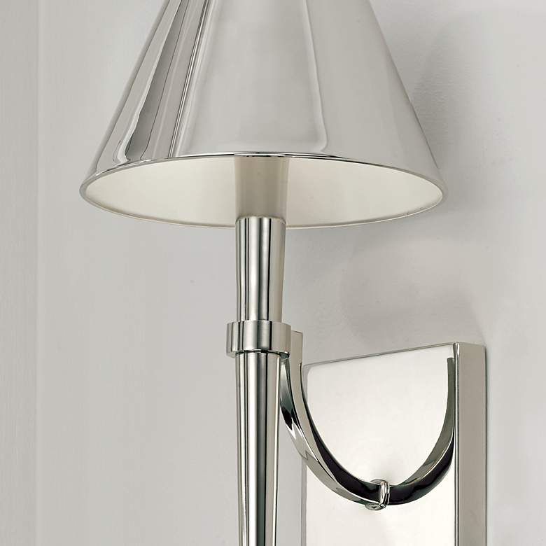 Image 6 Capital Holden 18 3/4"H Polished Nickel Metal Wall Sconce more views