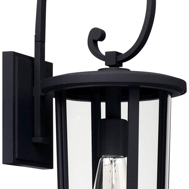Image 2 Capital Howell 21"H Black Downbridge Outdoor Wall Light more views