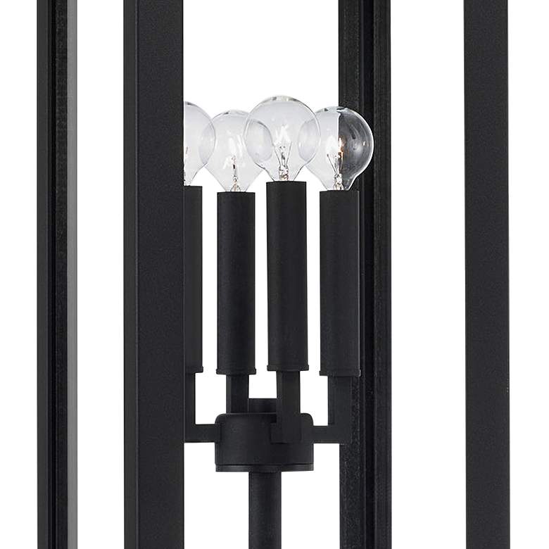 Image 3 Capital Hunt 29" High Black 4-Light Outdoor Post Lantern more views