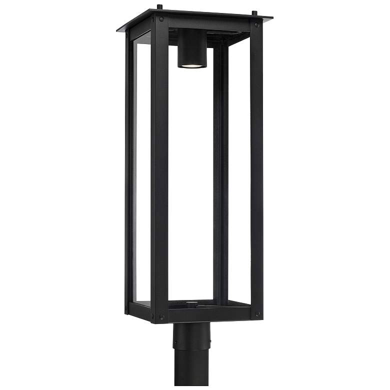 Image 1 Capital Hunt 29" High Black Outdoor Post Light