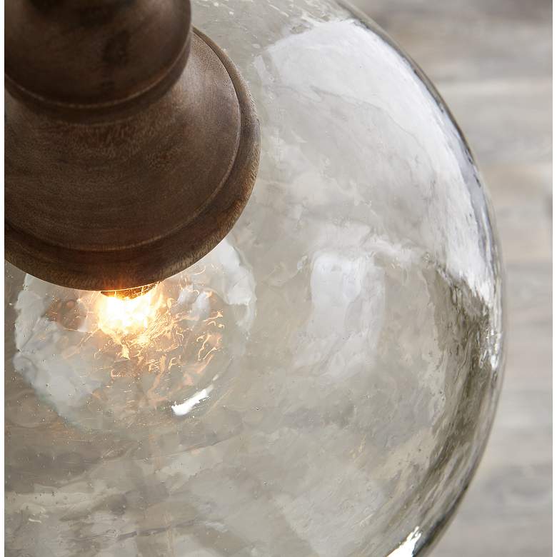 Image 4 Capital Inglewood 15" Wide Dark Pewter Pendant Light more views