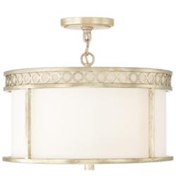 Capital Isabella 15 1/4" Wide Winter Gold Drum Ceiling Light