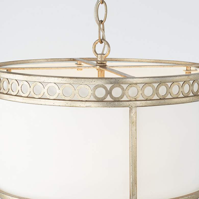 Image 3 Capital Isabella 15 1/4" Wide Winter Gold Drum Ceiling Light more views