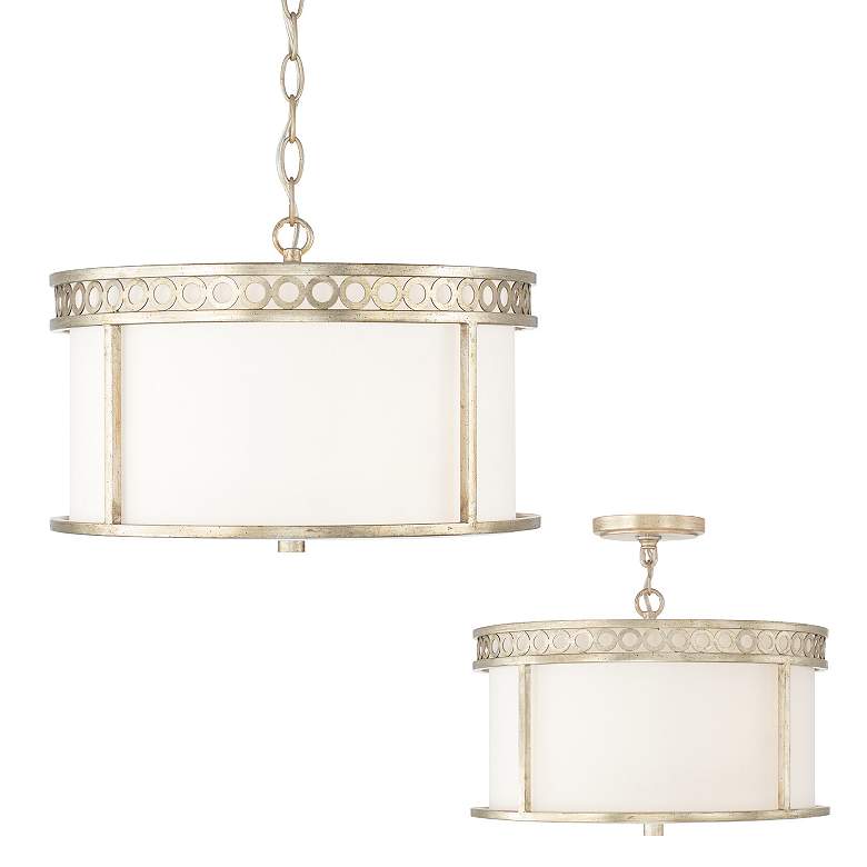 Image 6 Capital Isabella 15 1/4" Wide Winter Gold Drum Ceiling Light more views