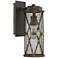 Capital Jackson 13 1/4" H Oiled Bronze Cage Wall Sconce