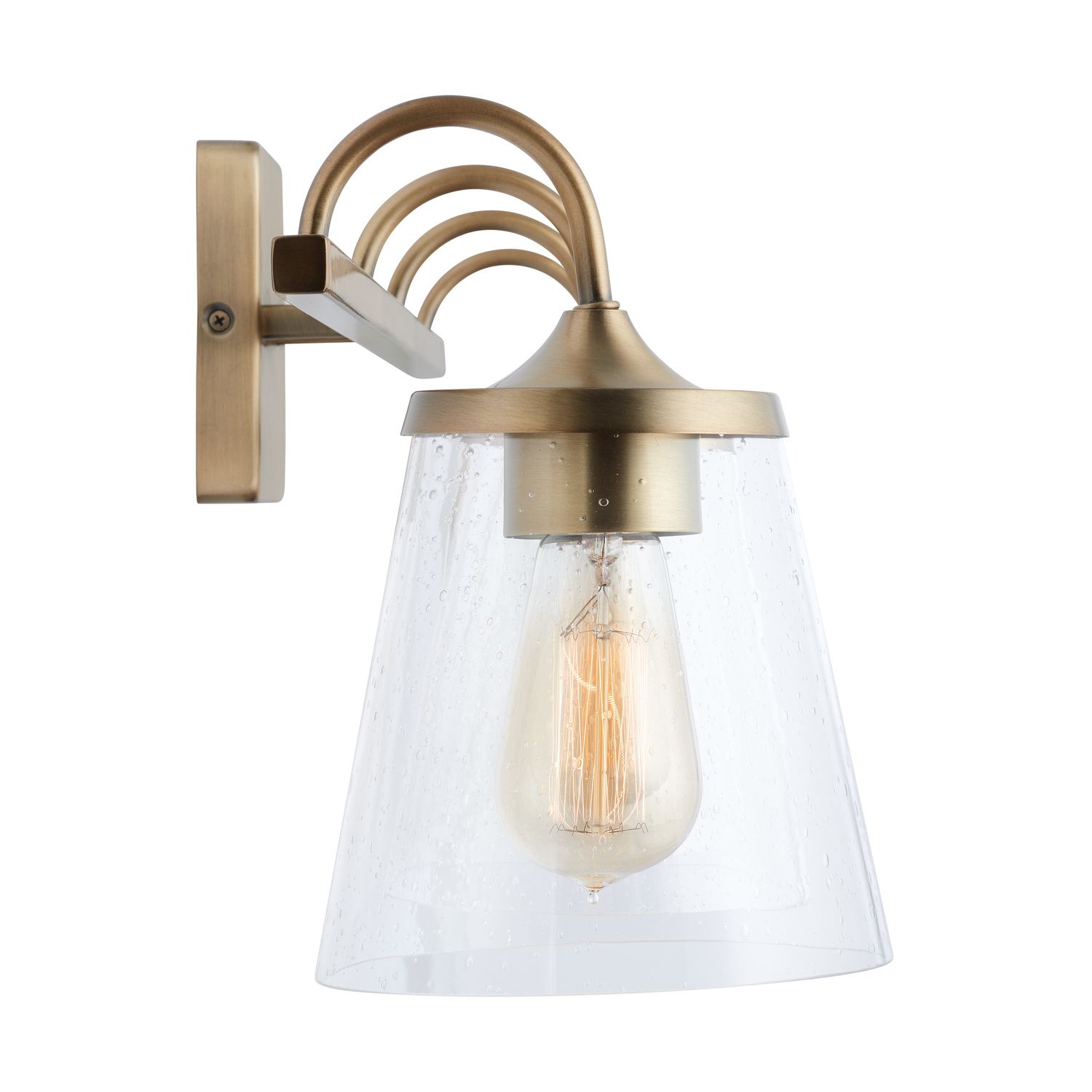 Image 5 Capital Jayne 33 1/4"W Aged Brass 4-Light Vanity Bath Light more views