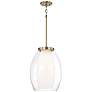2_Capital Joss 13" Wide Aged Brass Pendant