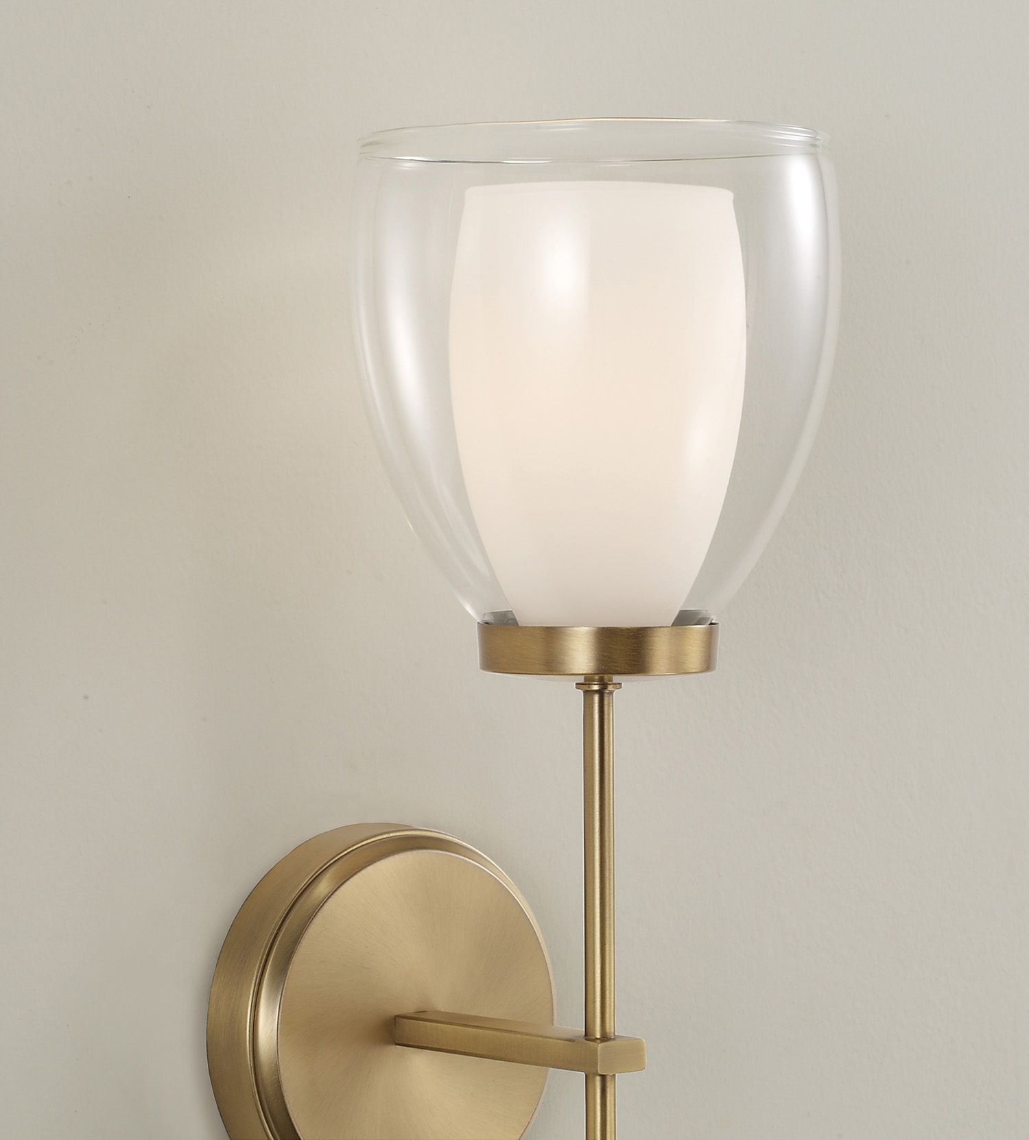 Image 3 Capital Joss 20" High Aged Brass Wall Sconce more views