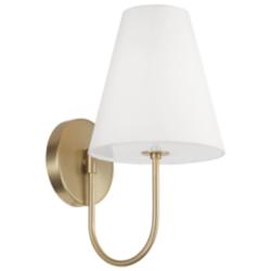 Capital Julia 14" High Matte Brass Wall Sconce