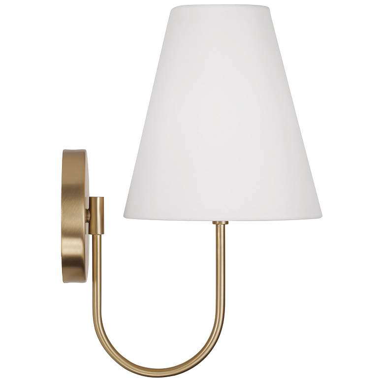 Image 5 Capital Julia 14" High Matte Brass Wall Sconce more views