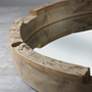 2_Capital Julie 36" Natural Reclaimed Wood Round Wall Mirror more views
