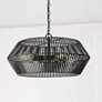 3_Capital Kaiya 22" Wide Matte Black 4-Light Pendant more views