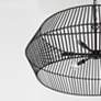 3_Capital Kaiya 31" Wide Matte Black 6-Light Chandelier more views