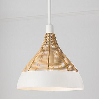 Capital Kali 14" Wide Matte White Pendant Light