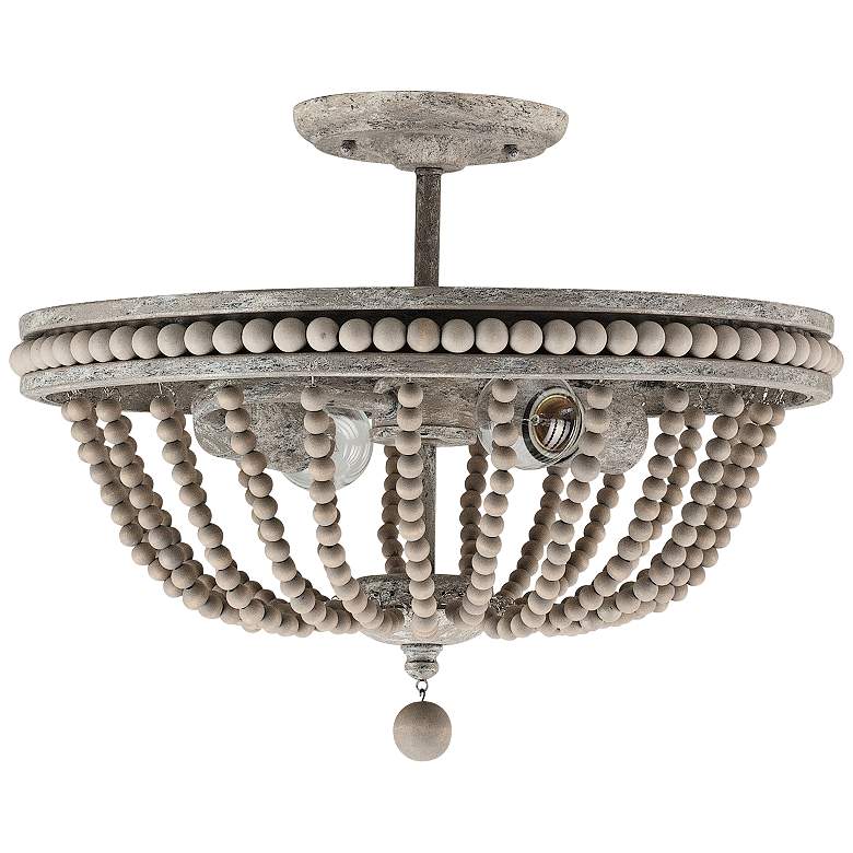 Image 2 Capital Kayla 15 1/2" Wide Mystic Sand Ceiling Light