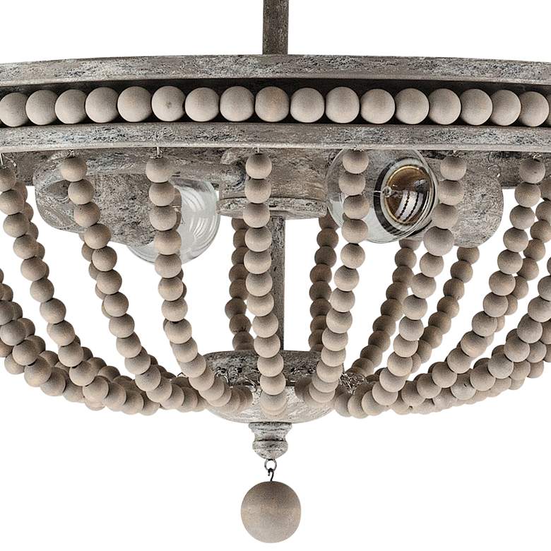 Image 3 Capital Kayla 15 1/2" Wide Mystic Sand Ceiling Light more views