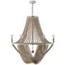 1_Capital Kayla 28 1/2" Wide Mystic Sand 6-Light Chandelier