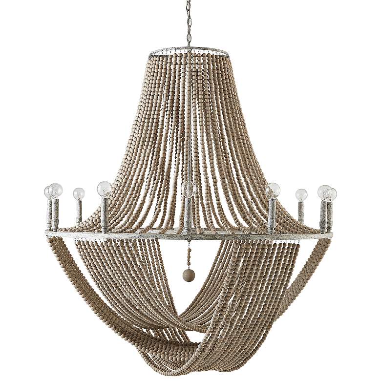 Image 3 Capital Kayla 42" Wide Mystic Sand 12-Light Chandelier