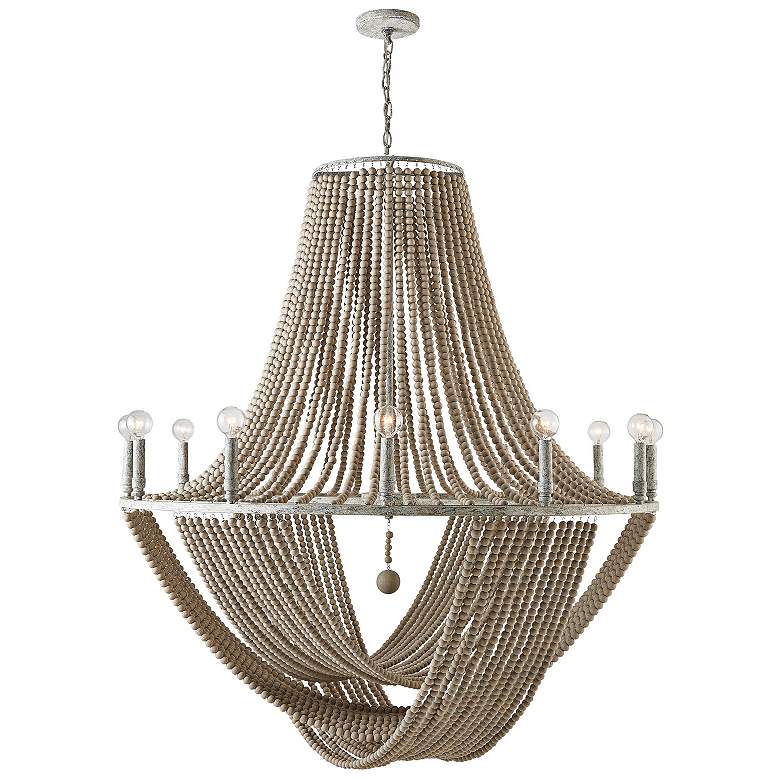 Image 5 Capital Kayla 42" Wide Mystic Sand 12-Light Chandelier more views