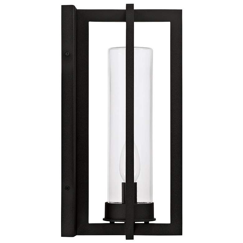 Image 6 Capital Kent 15" High Black Outdoor Wall Light more views