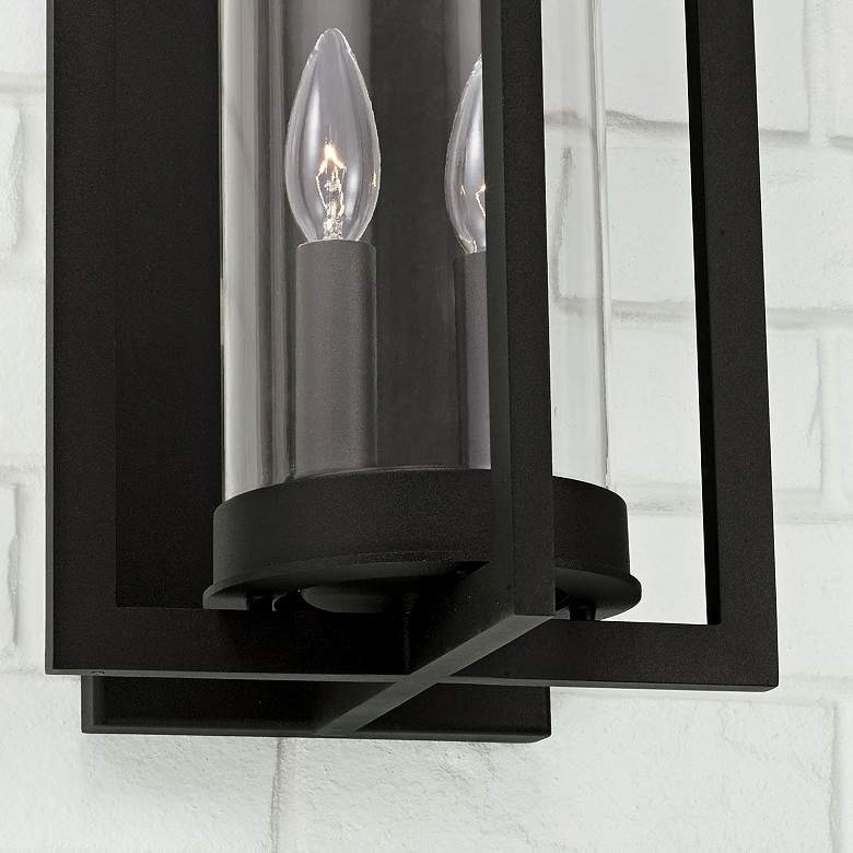 Image 3 Capital Kent 20" High Black 2-Light Outdoor Wall Light more views