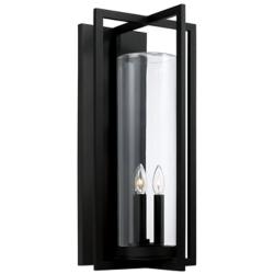 Capital Kent 25" High Black 3-Light Outdoor Wall Light
