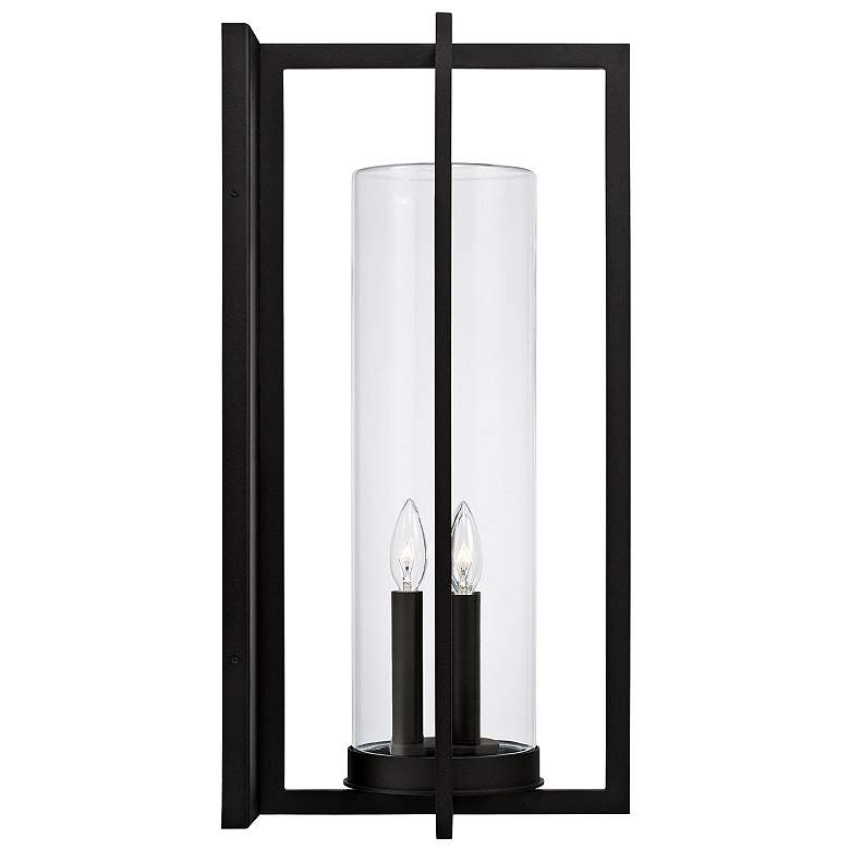 Image 5 Capital Kent 25" High Black 3-Light Outdoor Wall Light more views