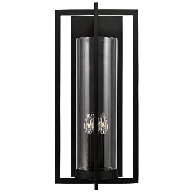 Image 6 Capital Kent 25" High Black 3-Light Outdoor Wall Light more views