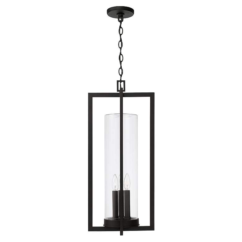 Image 4 Capital Kent 27 1/4"H Black 3-Light Outdoor Hanging Light more views