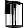 Capital Kessler 13 1/4" High Matte Black Outdoor Wall Light
