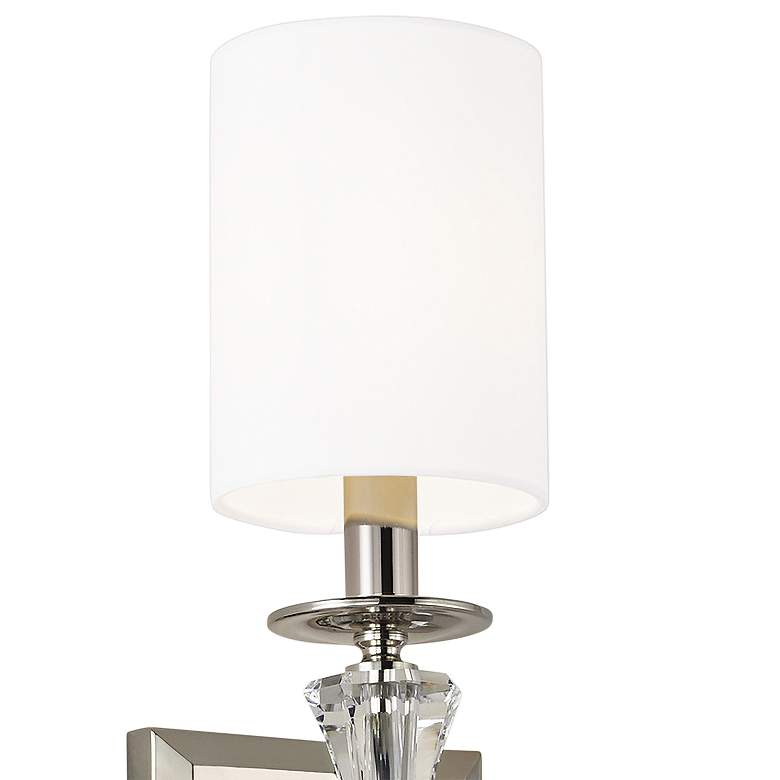 Image 3 Capital Laurent 19 1/2" High Polished Nickel Wall Sconce more views