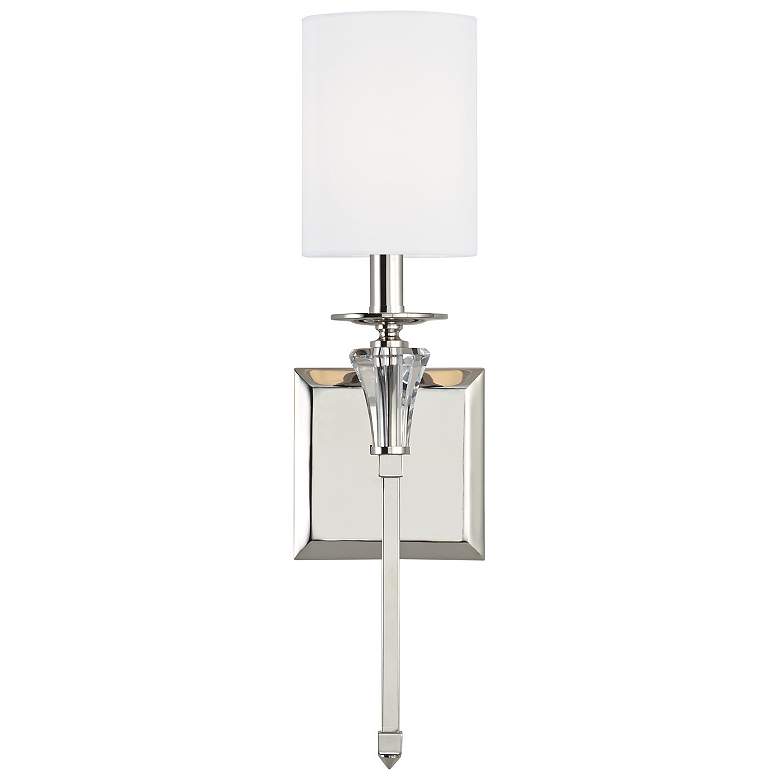 Image 4 Capital Laurent 19 1/2" High Polished Nickel Wall Sconce more views
