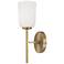 Capital Lawson 14" High Aged Brass Wall Sconce