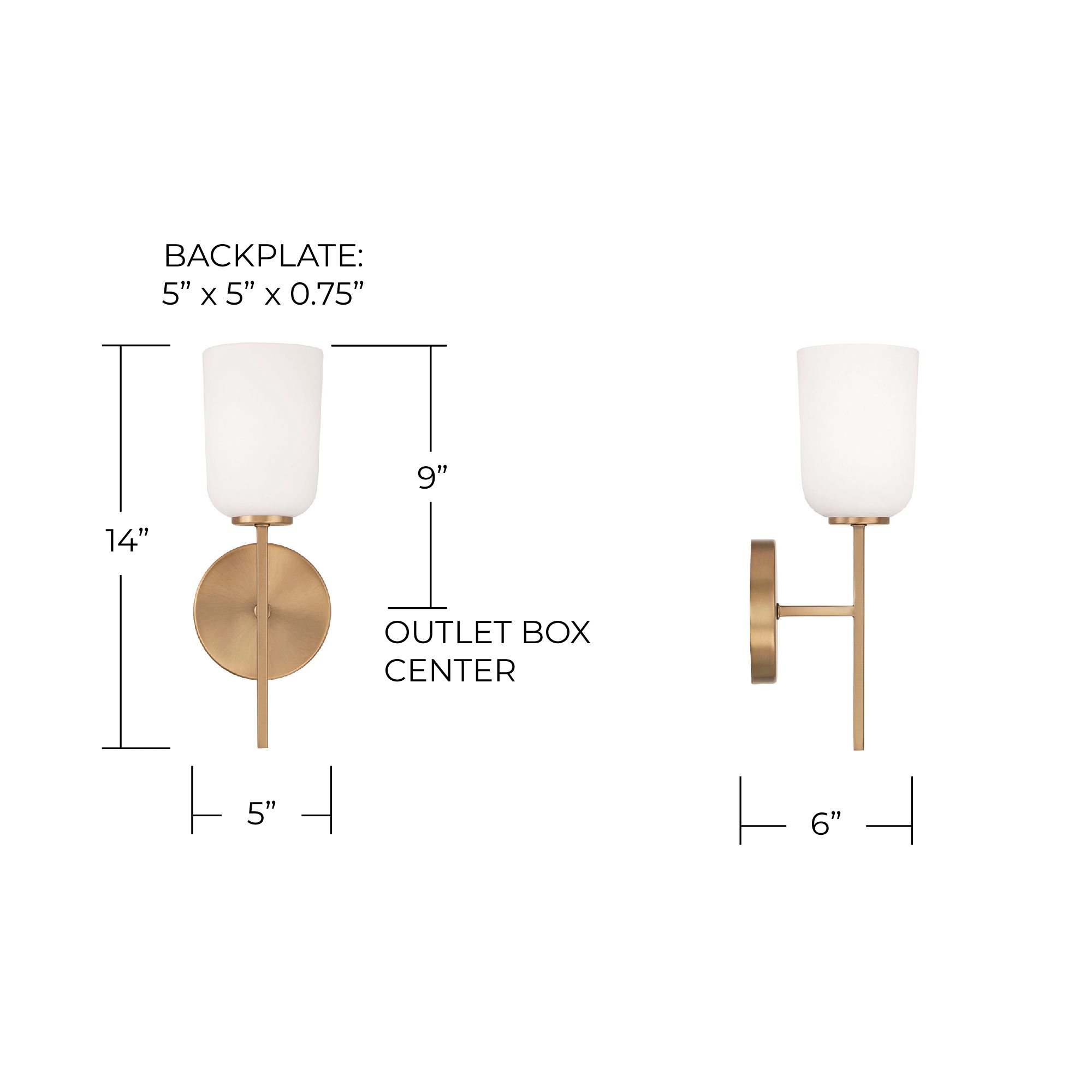 Image 6 Capital Lawson 14" High Aged Brass Wall Sconce more views