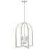 Capital Lawson 16" Wide Brushed Nickel 4-Light Pendant