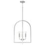 4_Capital Lawson 16" Wide Brushed Nickel 4-Light Pendant more views