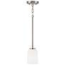 2_Capital Lawson 5" Wide Brushed Nickel Mini Pendant