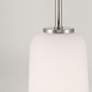 3_Capital Lawson 5" Wide Brushed Nickel Mini Pendant more views