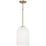 2_Capital Lawson 8 3/4" Wide Aged Brass Mini Pendant