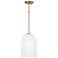 Capital Lawson 8 3/4" Wide Aged Brass Mini Pendant