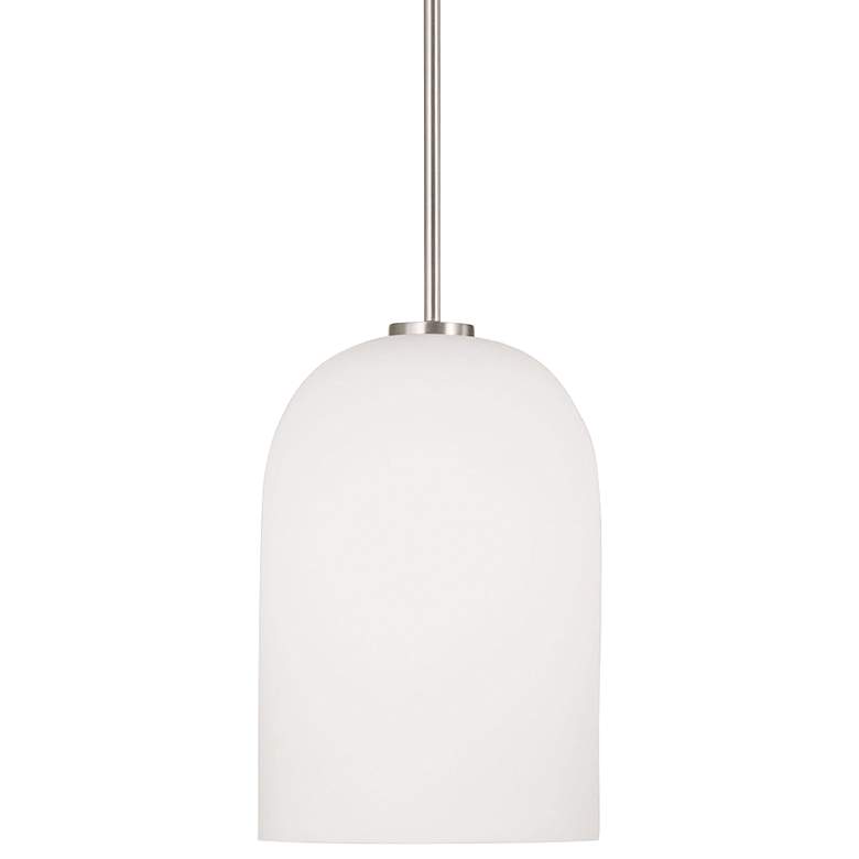 Image 2 Capital Lawson 8 3/4" Wide Brushed Nickel Mini Pendant