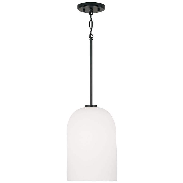 Image 2 Capital Lawson 8 3/4" Wide Matte Black Mini Pendant