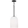 2_Capital Lawson 8 3/4" Wide Matte Black Mini Pendant