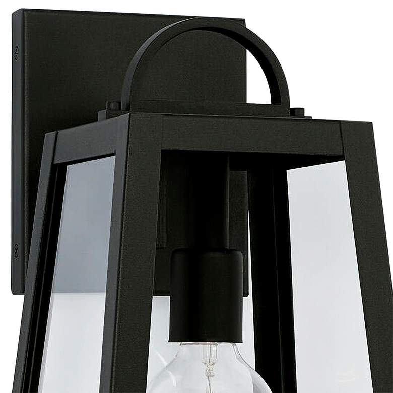 Image 2 Capital Leighton 16" High Black Outdoor Wall Light more views